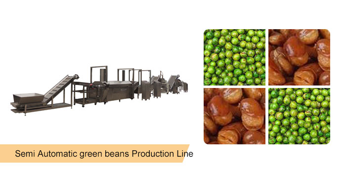 Semi-Automatic-green  beans-Production-Line